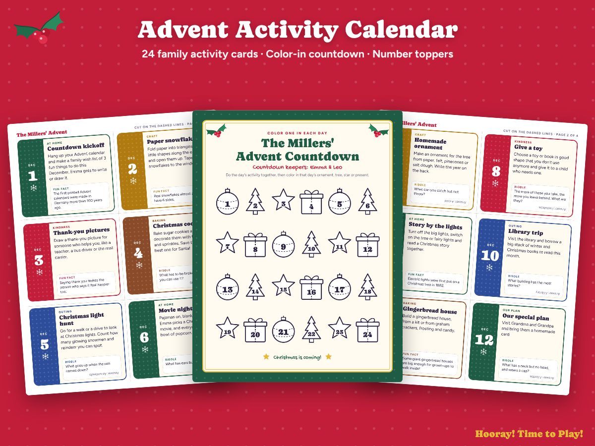 Advent Activity Calendar