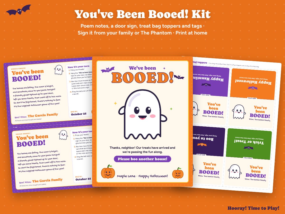 You've Been Booed! Kit