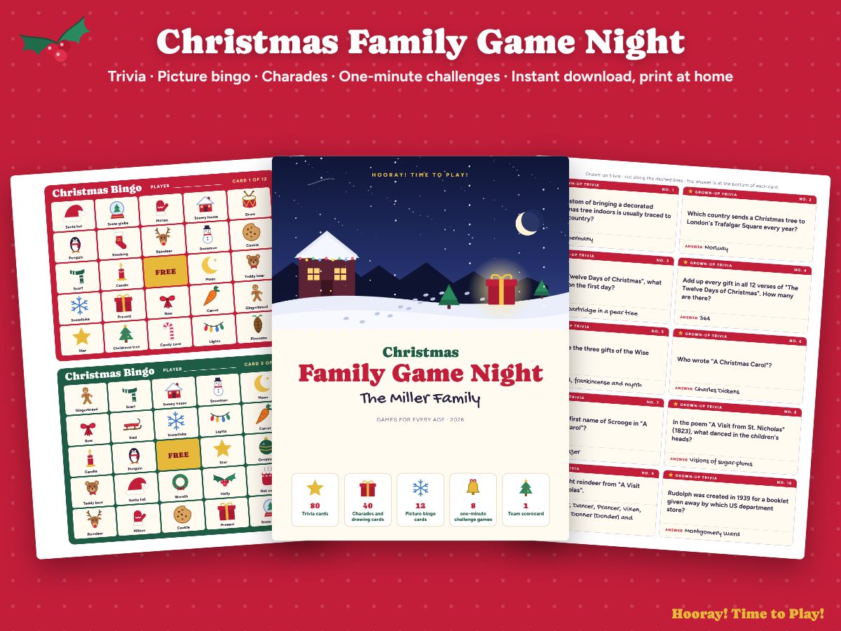 Christmas Family Game Night