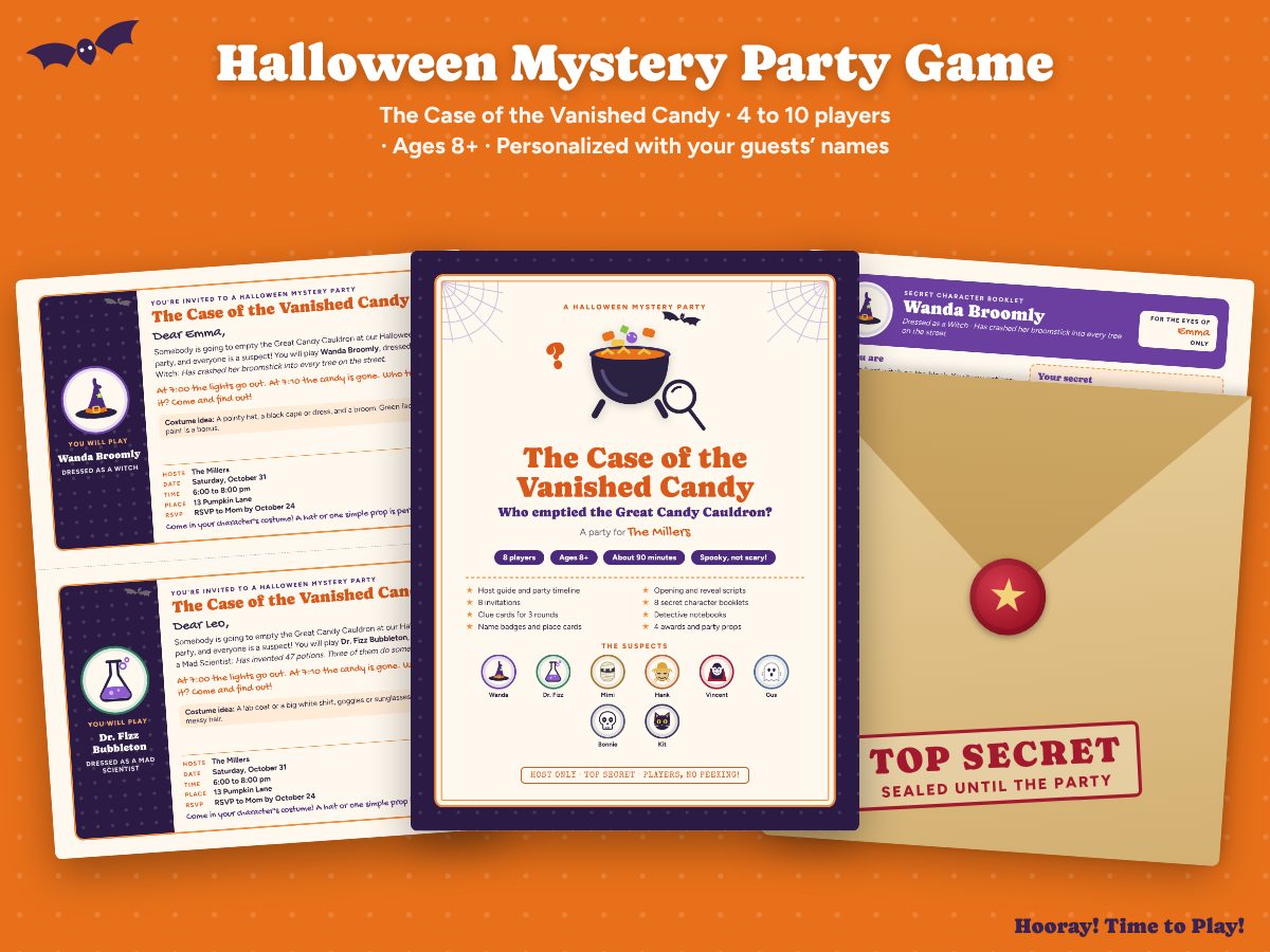 Halloween Mystery Party Game